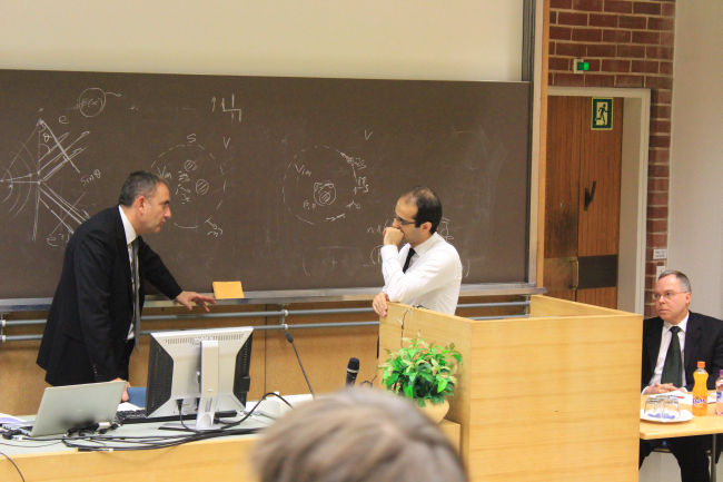 Public examination of Younes's PhD thesis, December 2015.