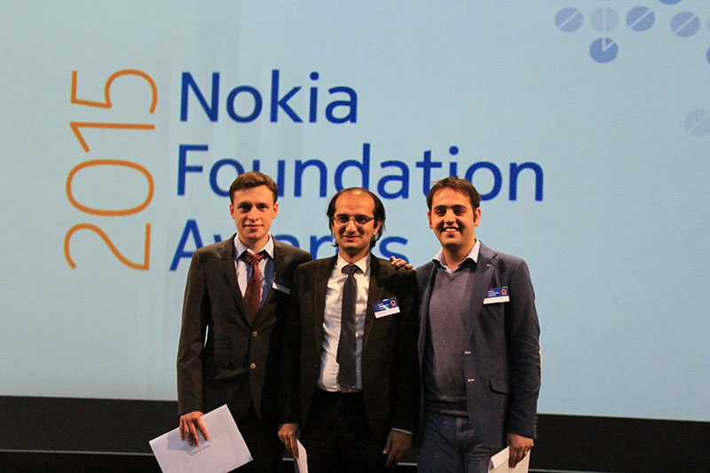 Nokia foundation awards ceremony 2015.