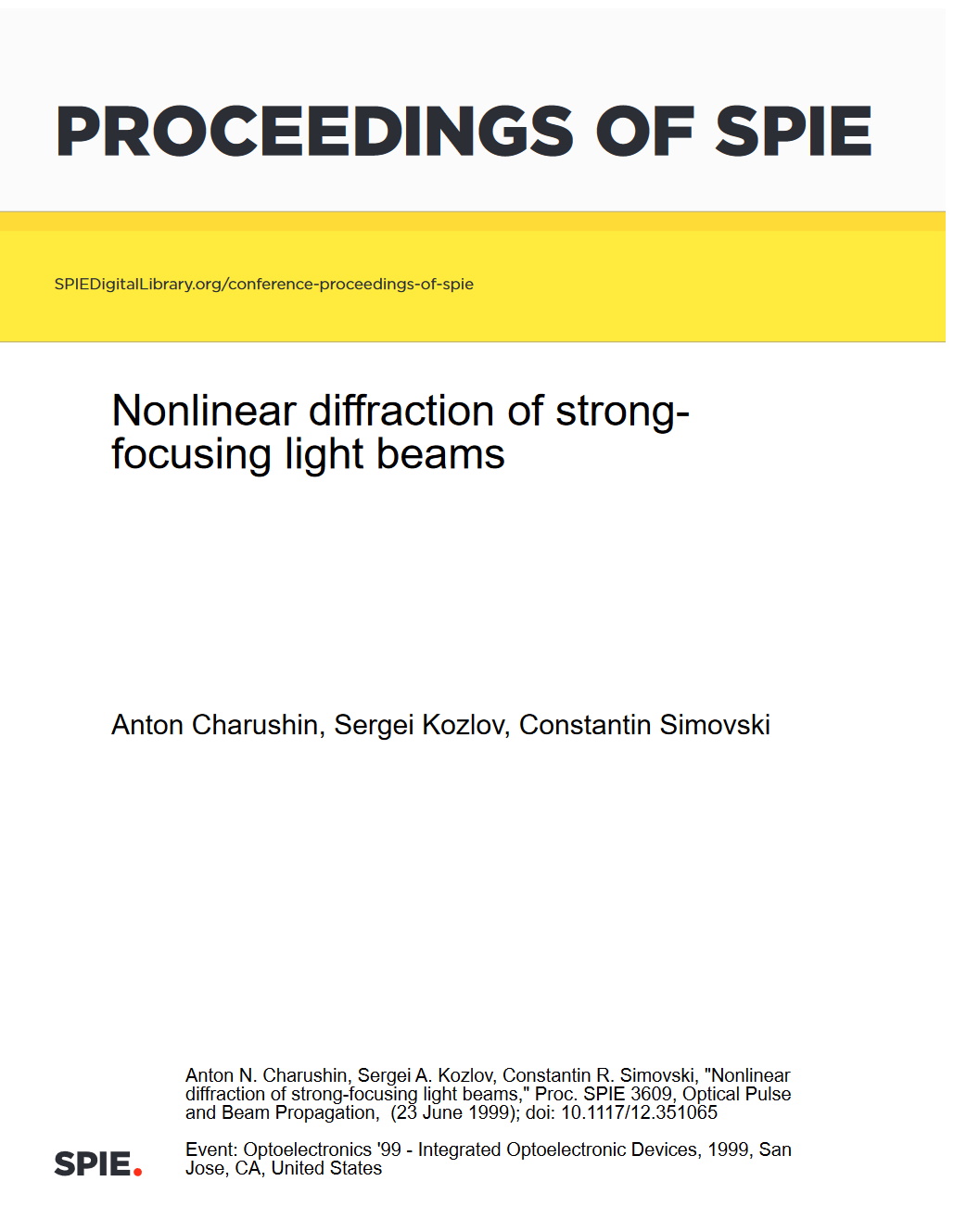 Nonlinear diffraction of strong-focusing light beams